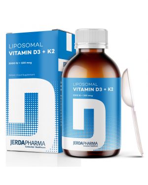 Liposomal Vitamin D3 + K2 pure - 250 ml - humane