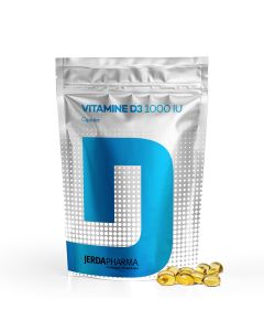 Vitamin D3 1000 IU softgel capsule